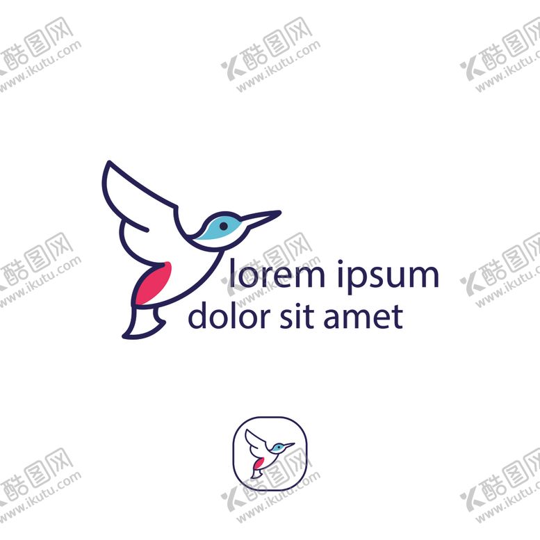 编号：15217209172318231407【酷图网】源文件下载-禽类LOGO标志