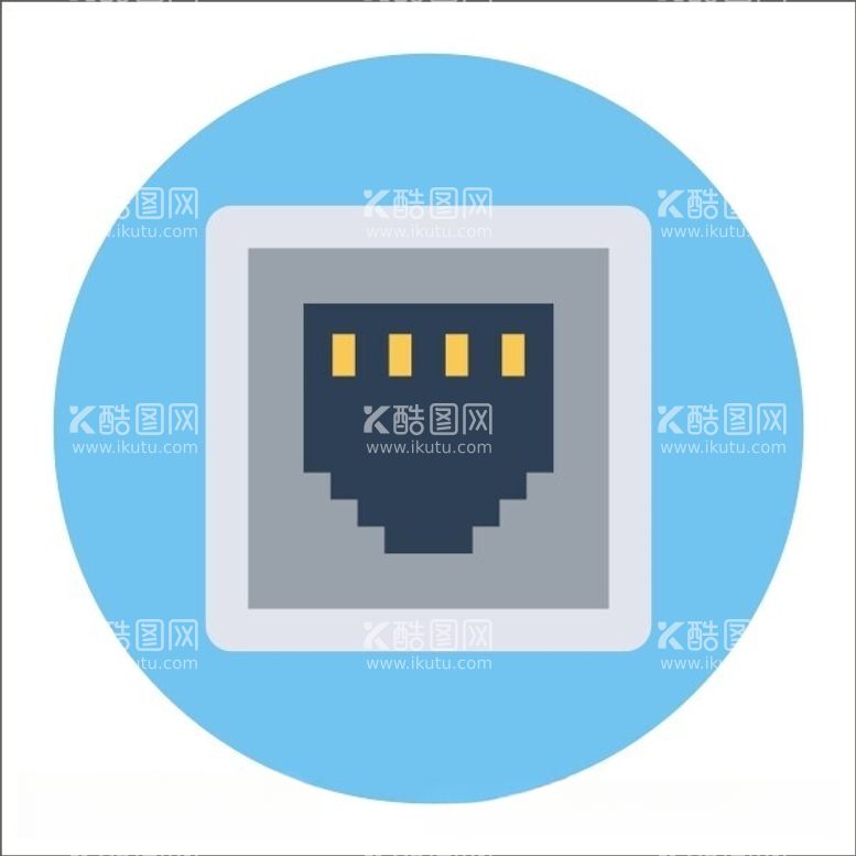 编号：73979212160550128909【酷图网】源文件下载-网线插口