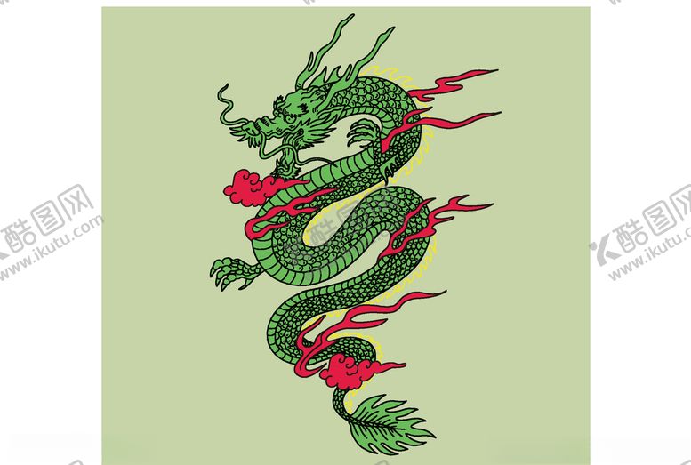 编号：95085509251503217667【酷图网】源文件下载-中国龙