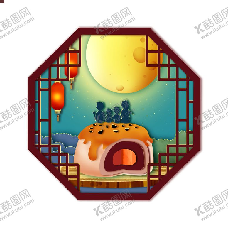 编号：92736509280747099784【酷图网】源文件下载-中秋节            