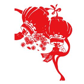 灯笼新年元素氛围