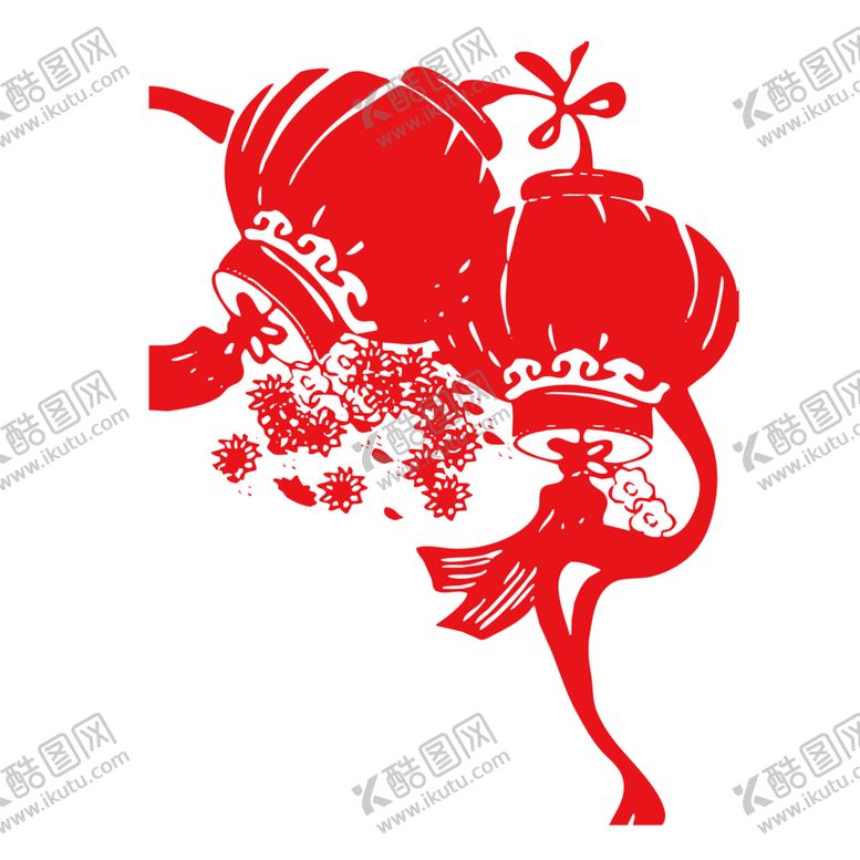 编号：80636905122028143518【酷图网】源文件下载-新年灯笼元素