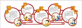 校园文化墙面设计