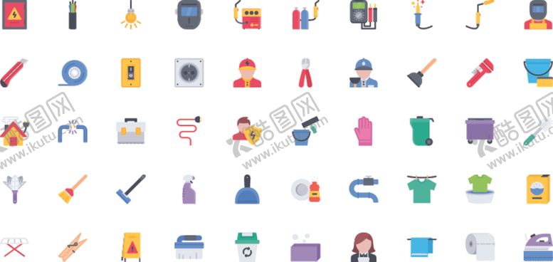 编号：95394309231421472349【酷图网】源文件下载-电工图标