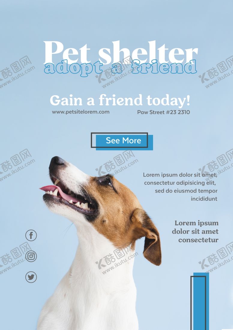 编号：88067709300010046303【酷图网】源文件下载-宠物海报