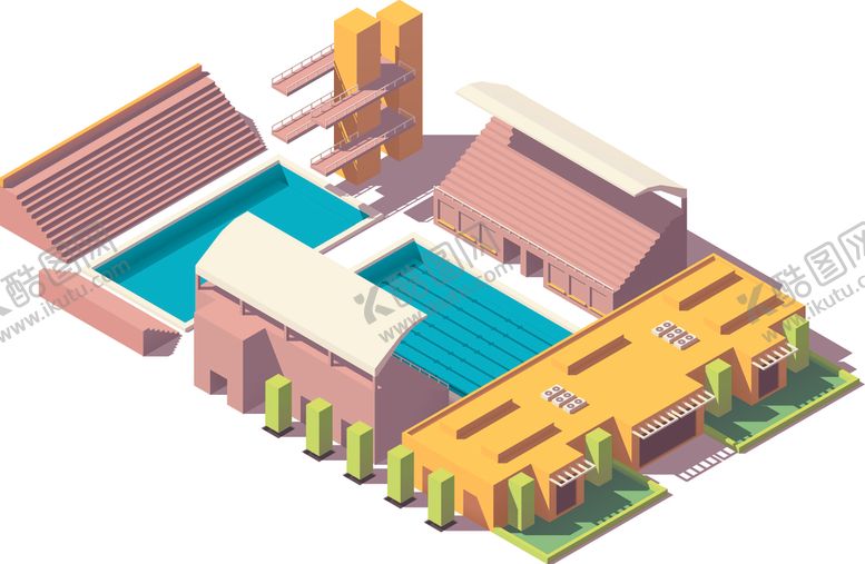 编号：55204309111027505337【酷图网】源文件下载-卡通城市建筑