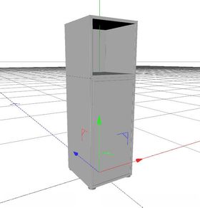 C4D模型电视柜