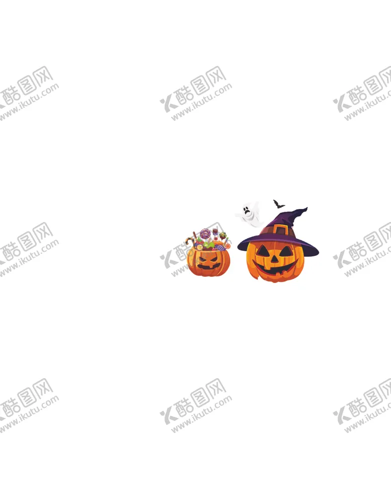 编号：12718712100616099092【酷图网】源文件下载-糖果南瓜