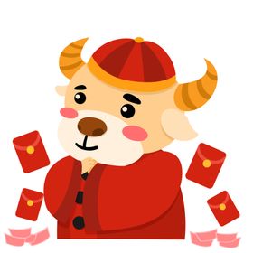 卡通牛