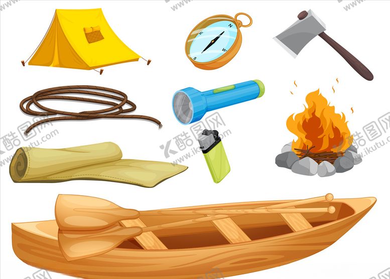编号：94060409202033081968【酷图网】源文件下载-露营工具