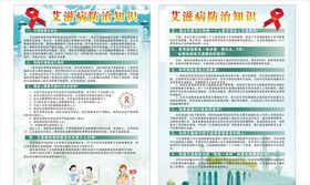 预防艾滋病宣传单