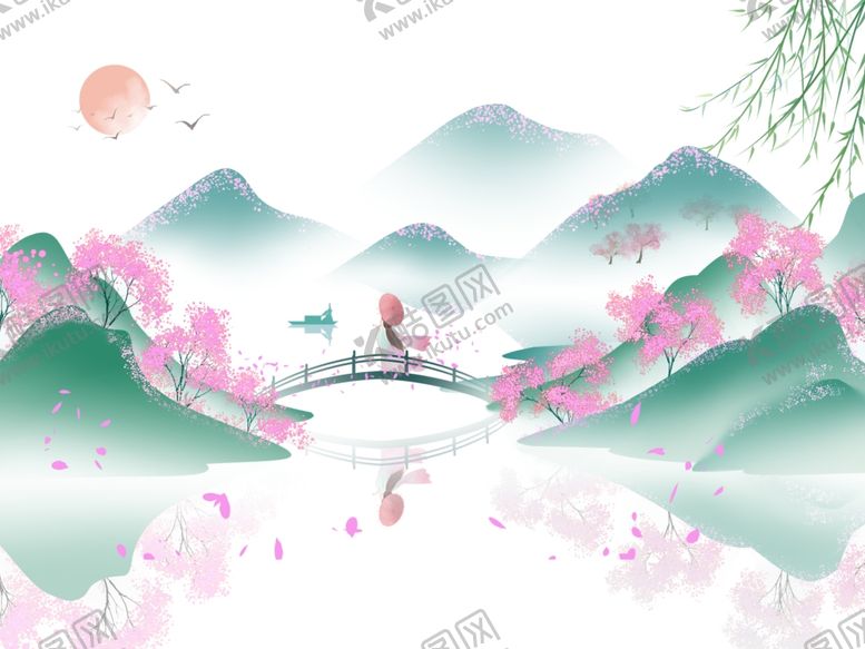 编号：56949001140534232961【酷图网】源文件下载-春游背景