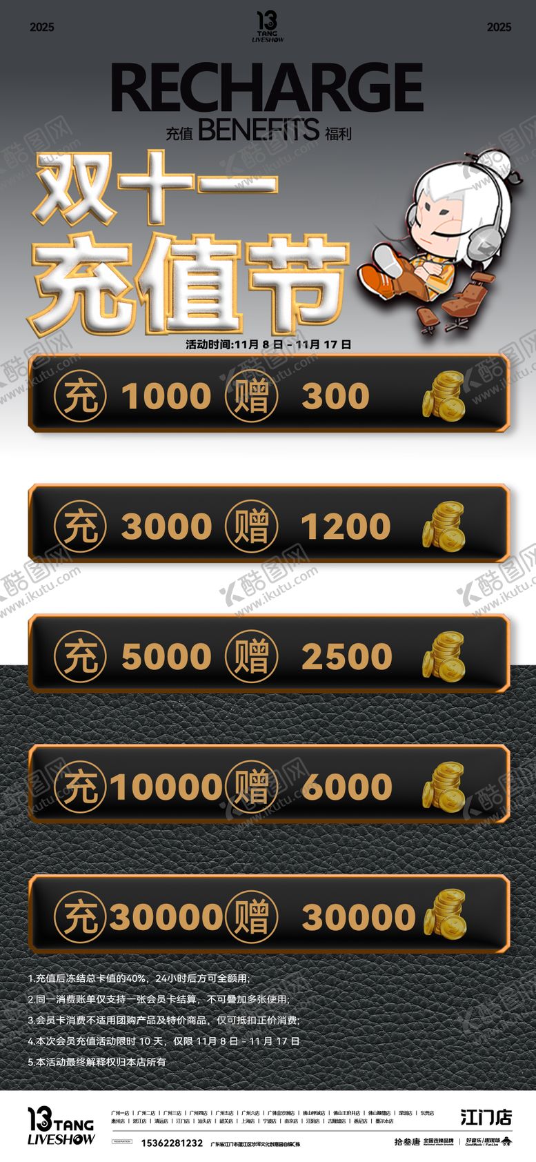 编号：27886911101626524362【酷图网】源文件下载-会员充值海报