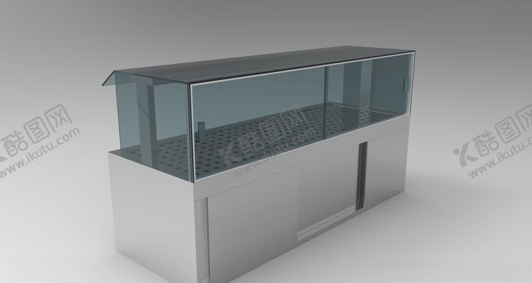 编号：70565609111655068848【酷图网】源文件下载-3D玻璃餐台柜