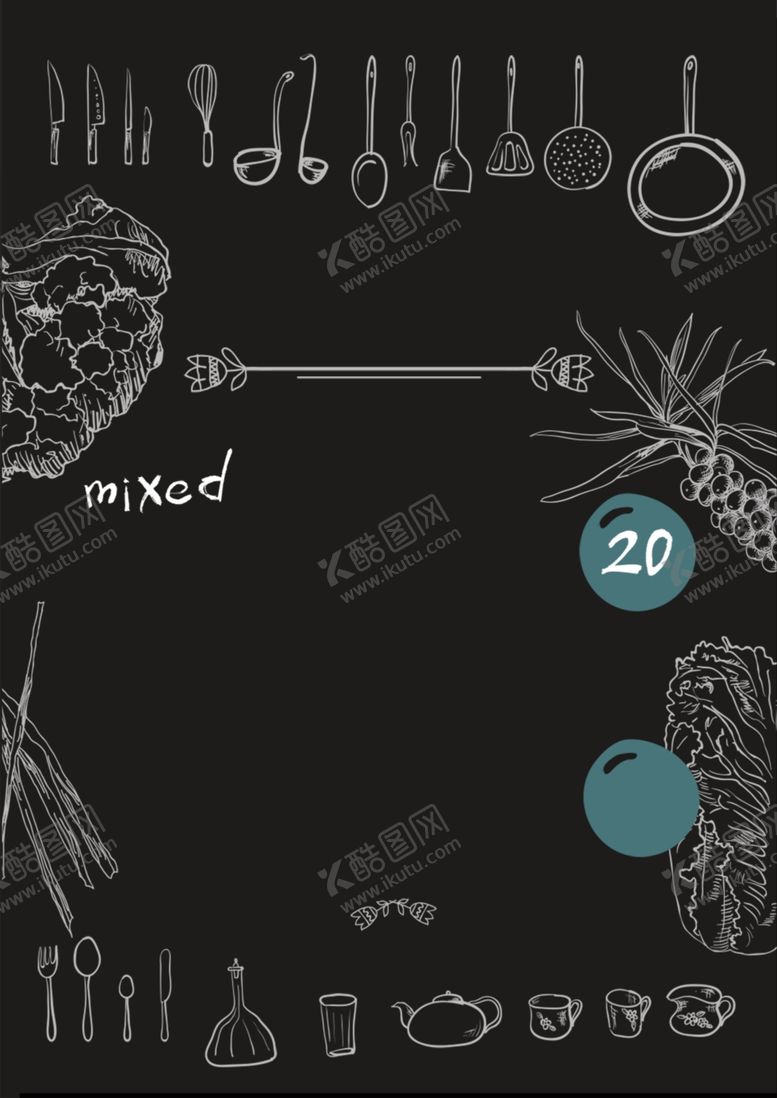 编号：11819109210929155064【酷图网】源文件下载-烧烤菜单