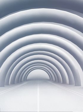背景素材时尚会议展板舞台