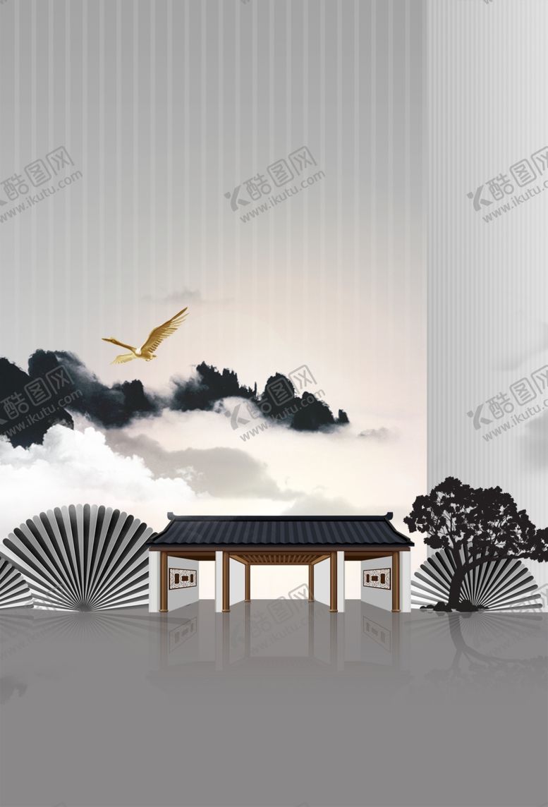 编号：91352605150015348935【酷图网】源文件下载-地产复古活动宣传背景海报素材