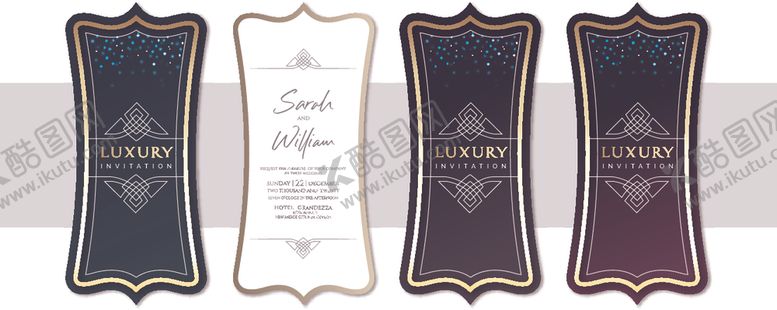 编号：75872110021036158181【酷图网】源文件下载-时尚邀请卡