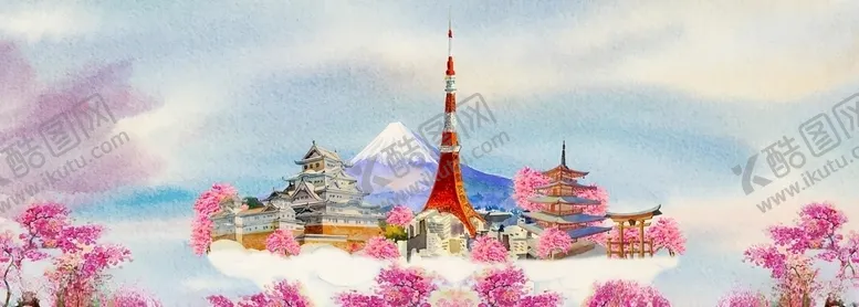 编号：41963606270326595778【酷图网】源文件下载-日本风景地标