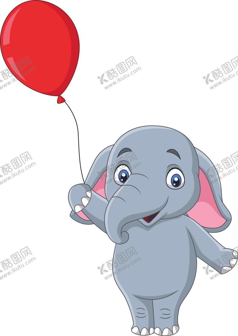 编号：37719210191520014189【酷图网】源文件下载-卡通小象图片