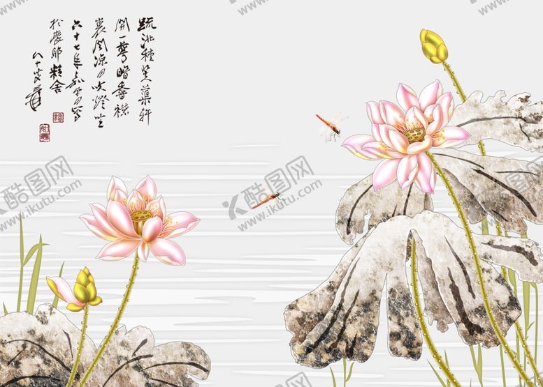 编号：11753005190808374019【酷图网】源文件下载-3D花背景墙