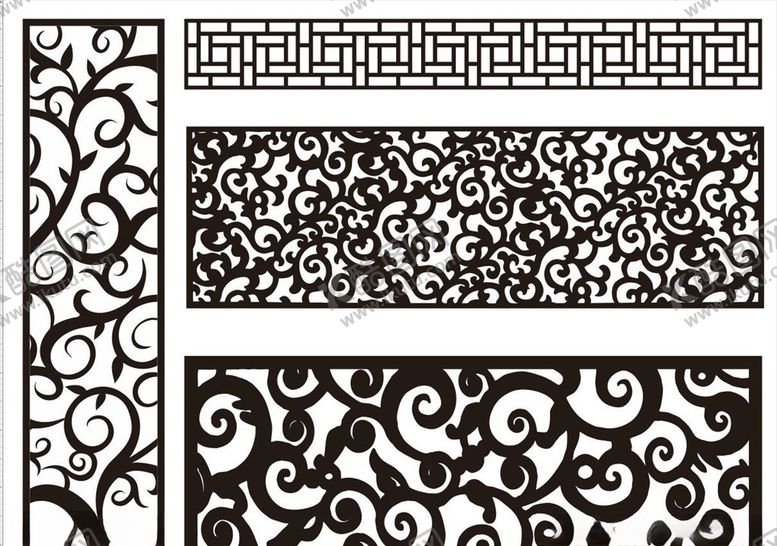 编号：86705309181023408488【酷图网】源文件下载-镂空雕刻雕花
