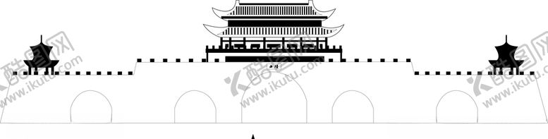 编号：24986009100318572325【酷图网】源文件下载-曲靖南城门