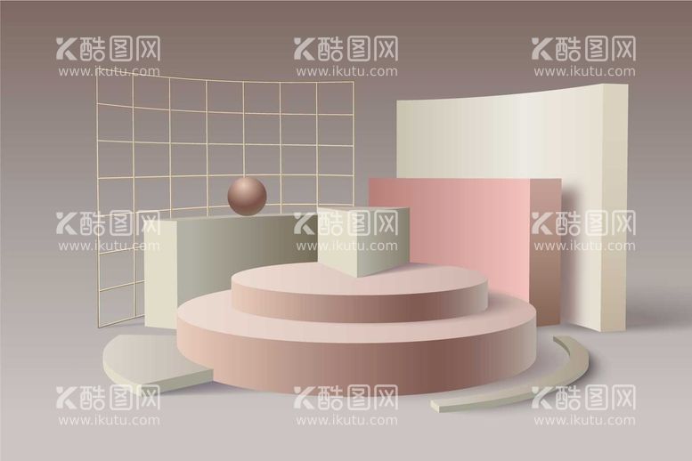 编号：42965809142106194963【酷图网】源文件下载-3d展台