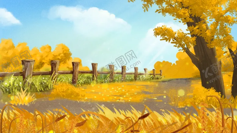 编号：86072409101813342160【酷图网】源文件下载-卡通秋天背景