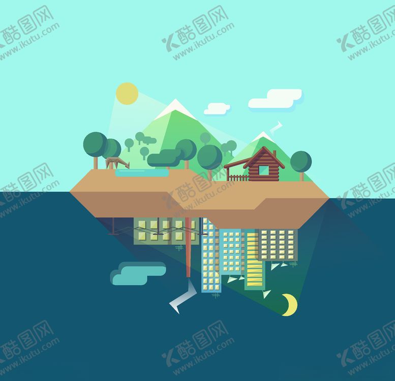 编号：26559510220942083111【酷图网】源文件下载-矢量房子