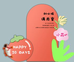 宝宝满月宴装饰