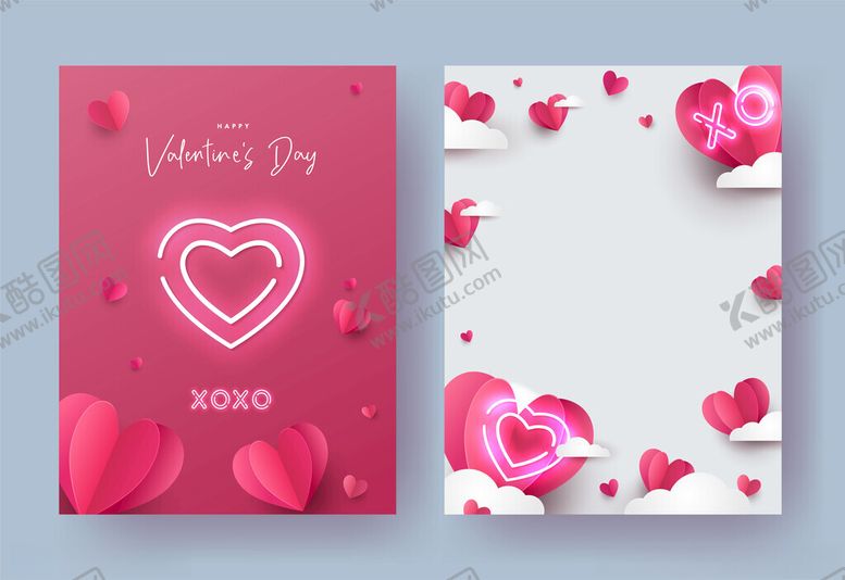 编号：69565911142105029297【酷图网】源文件下载-情人节展板
