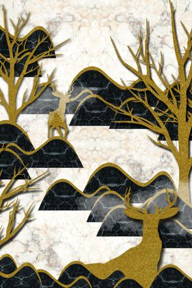 抽象装饰画