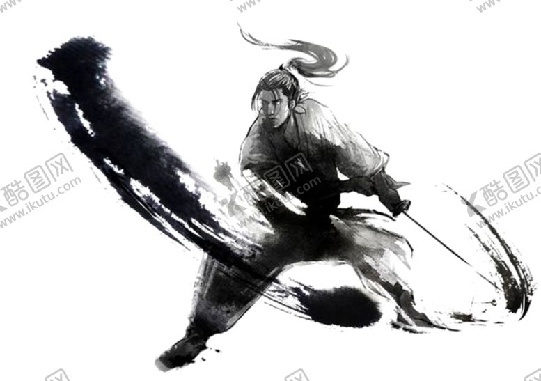 编号：24838007051944593072【酷图网】源文件下载-水墨人物