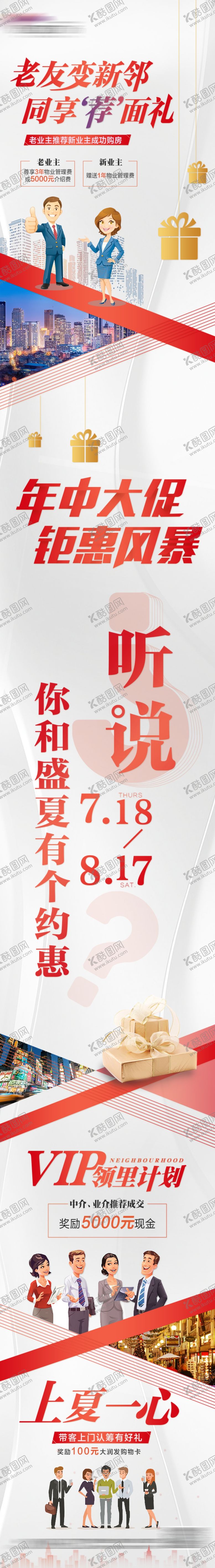 编号：91784909200941449131【酷图网】源文件下载-地产长图微信稿价值点