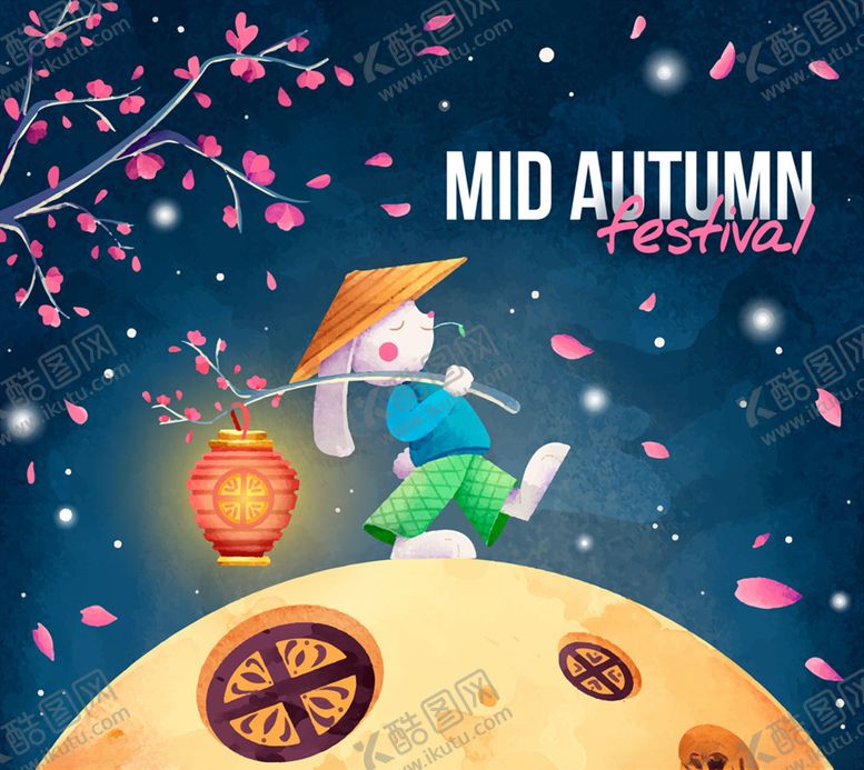 编号：12192909281613048656【酷图网】源文件下载-卡通中秋节