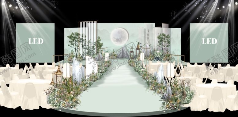 编号：31740709200358423406【酷图网】源文件下载-新中式婚礼