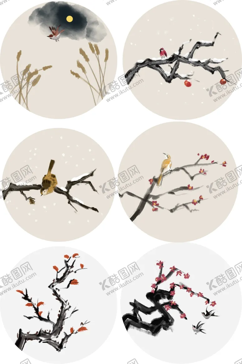 编号：96463704210716466926【酷图网】源文件下载-梅花国画