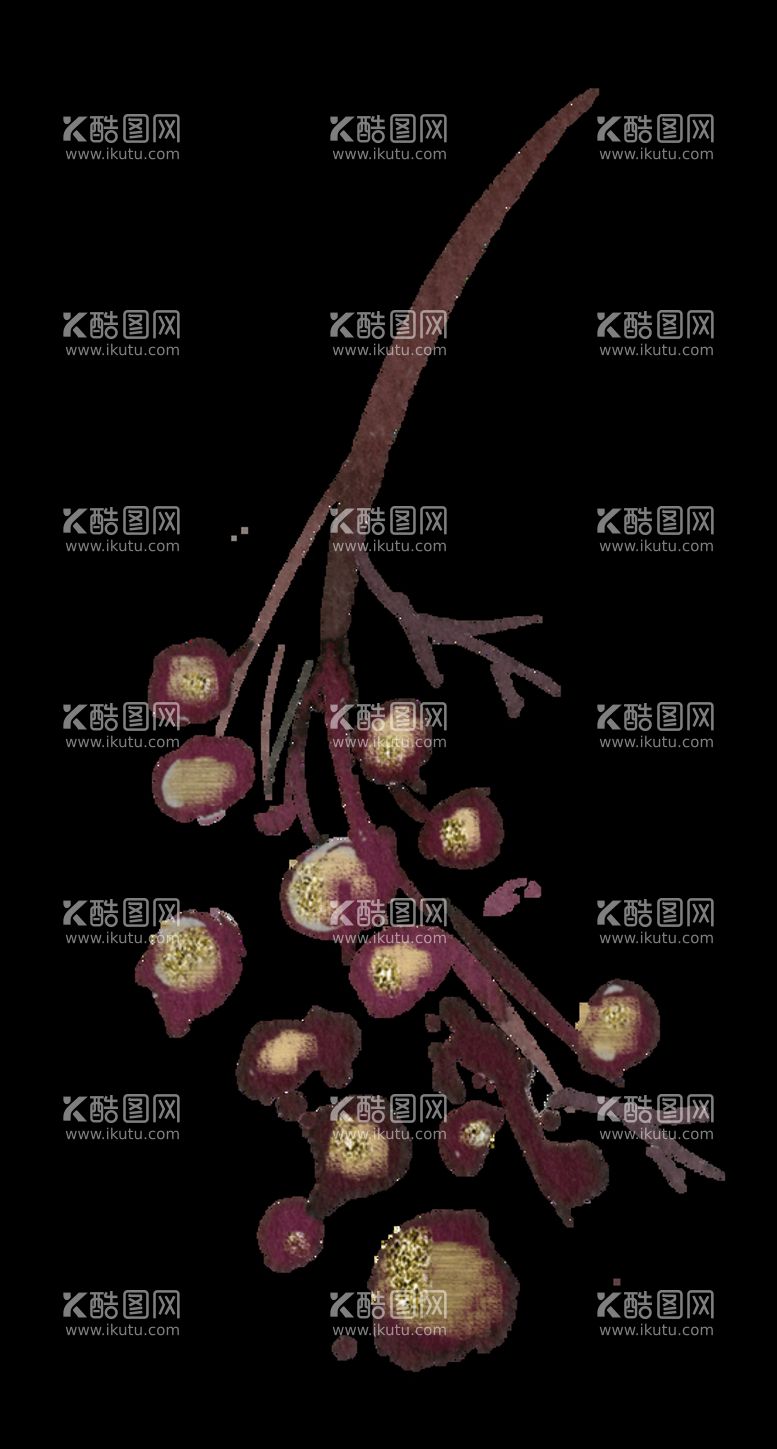 编号：10857409260807258150【酷图网】源文件下载-水彩树叶 