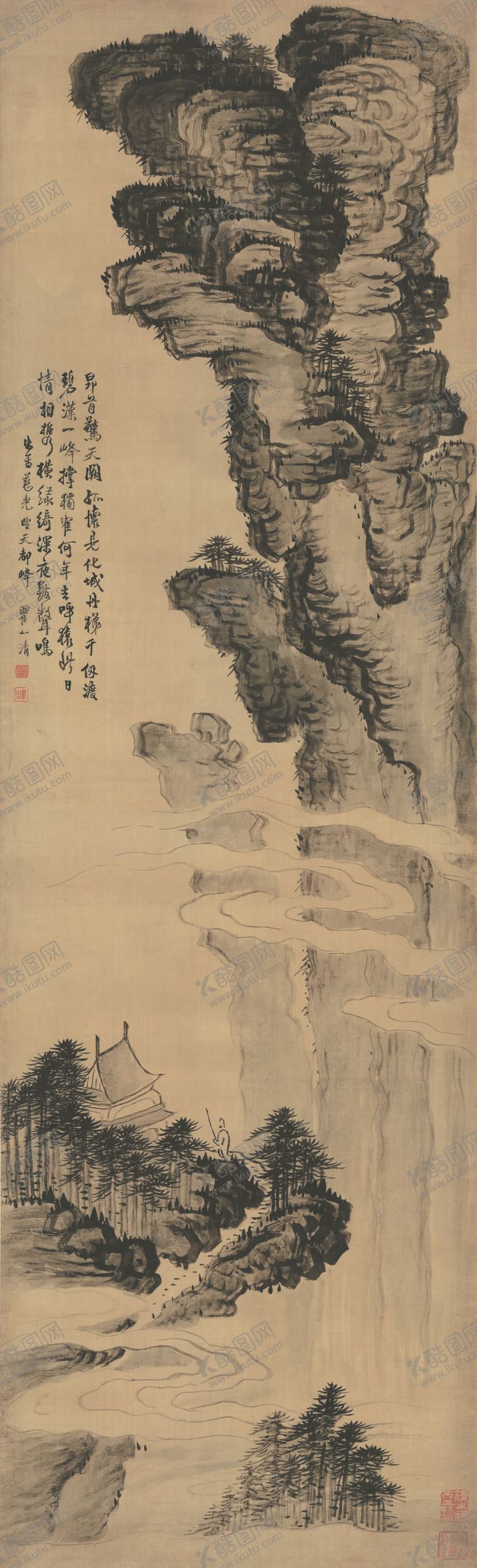 编号：47290309151513019851【酷图网】源文件下载-山水画  