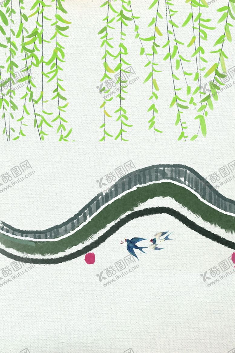 编号：36366707030652519387【酷图网】源文件下载-春天国风装饰画