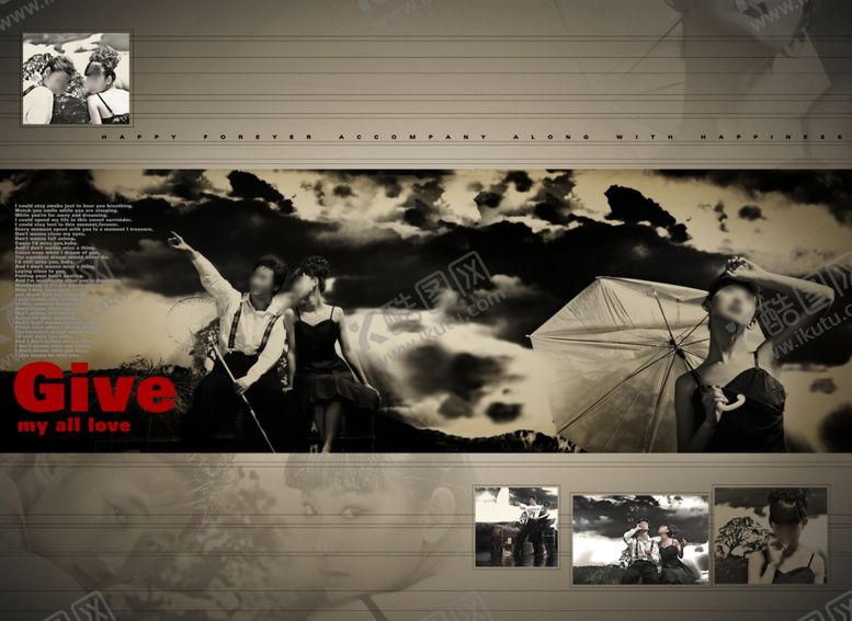 编号：96585109191119514709【酷图网】源文件下载-相册模板背景素材图片