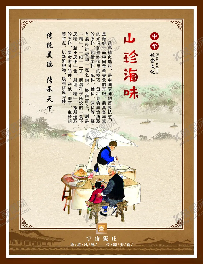编号：59094712152321119091【酷图网】源文件下载-美食海报