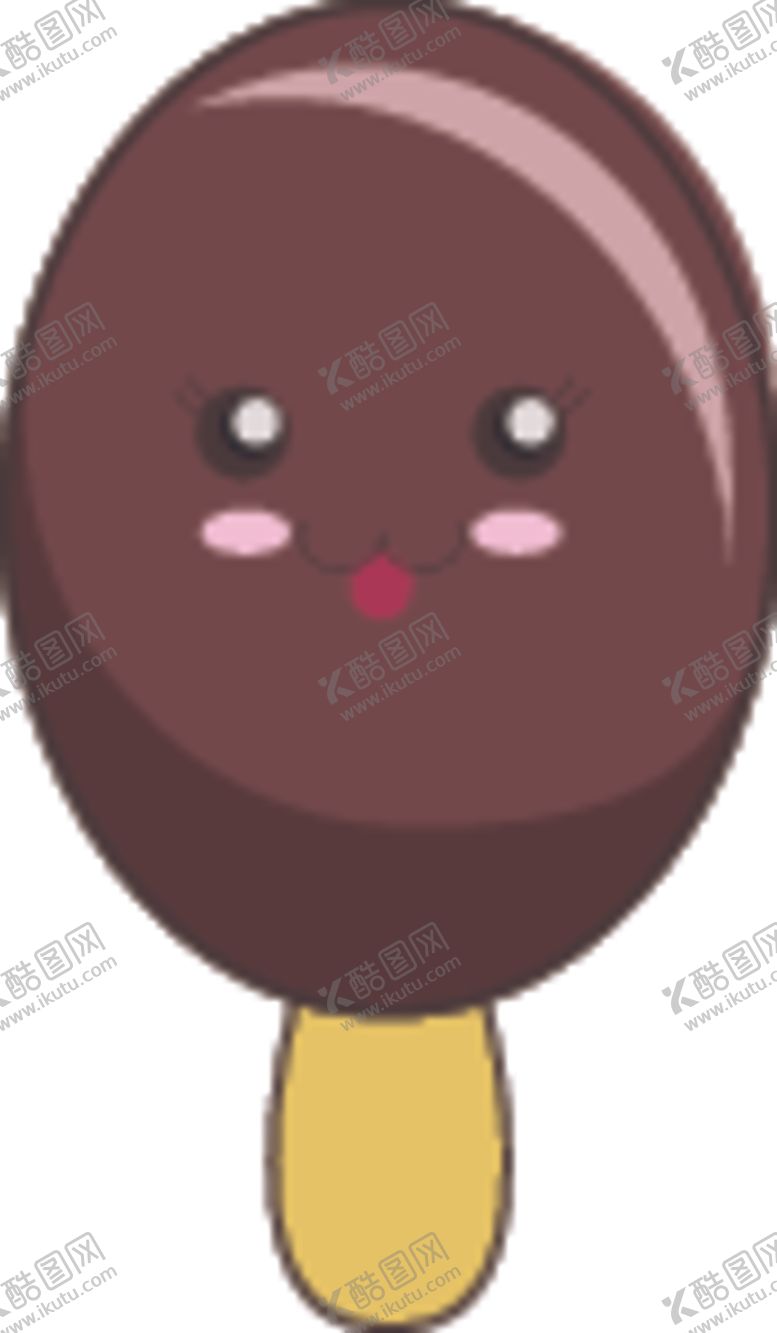 编号：77334106281625546208【酷图网】源文件下载-巧克力雪糕
