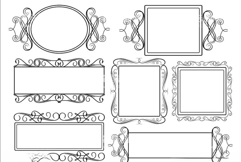 编号：32395203221306168999【酷图网】源文件下载-欧式边框