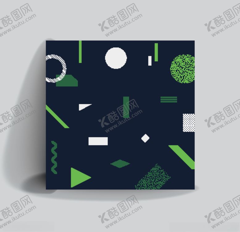 编号：85464406301704258426【酷图网】源文件下载-几何卡片