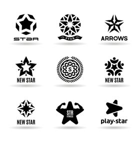 彩色  标志    logo