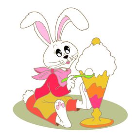 卡通兔子