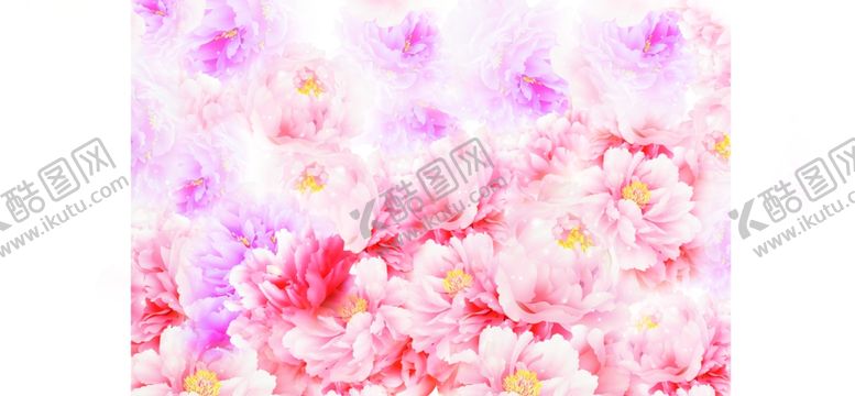 编号：97037203010443375845【酷图网】源文件下载-高清梦幻牡丹背景