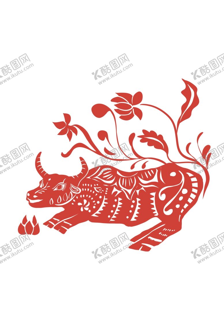 编号：77638910261750173949【酷图网】源文件下载-2021金牛送福牛年
